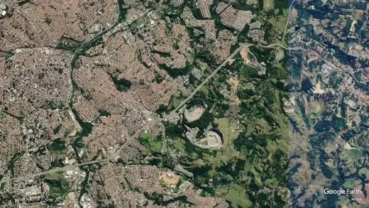 Vista aérea da cidade